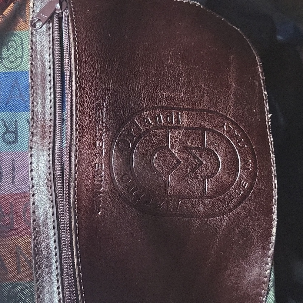 646- Marino Orlandi Women's Bag Genuine Leather Made In Italy NWT - Picture 16 of 16